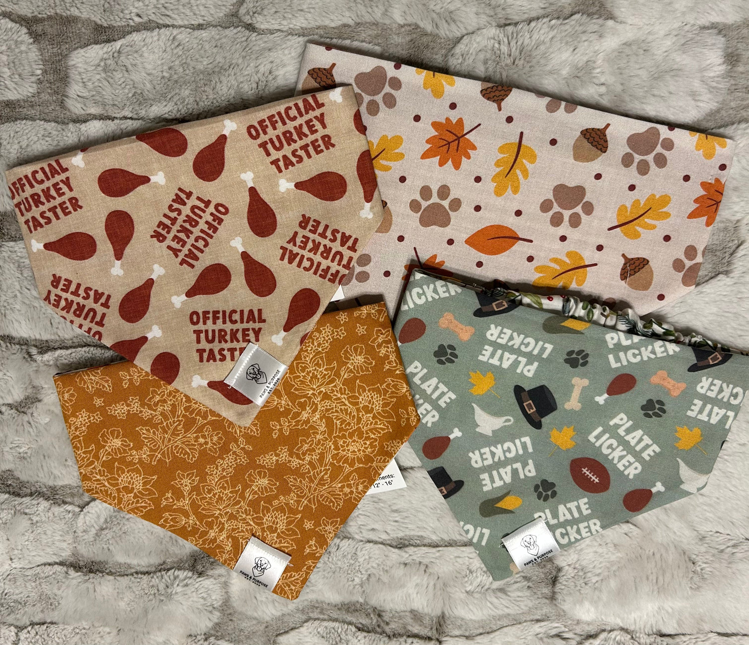 Fall/Thanksgiving Bandanas
