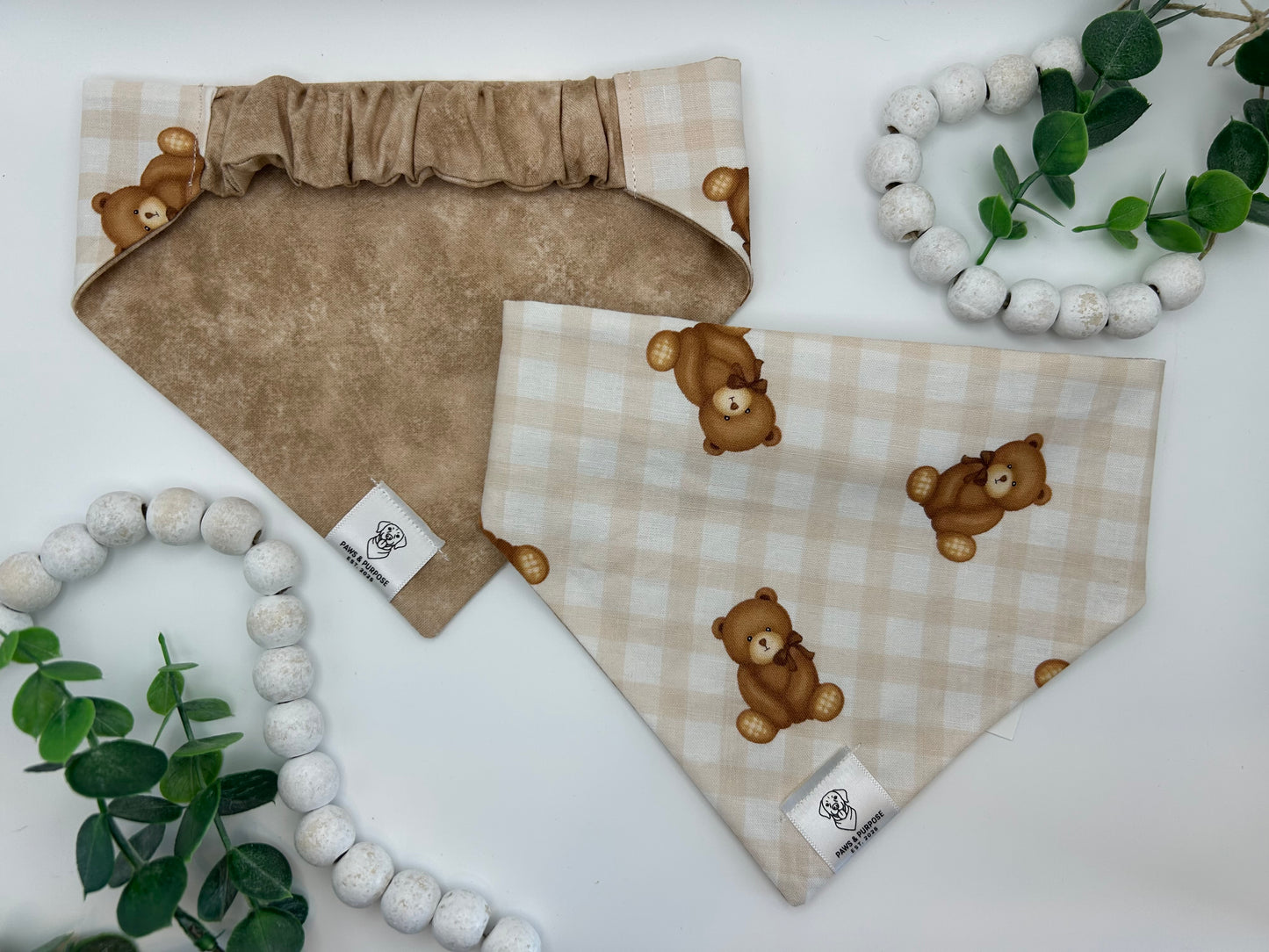 Neutral Bear Bandana