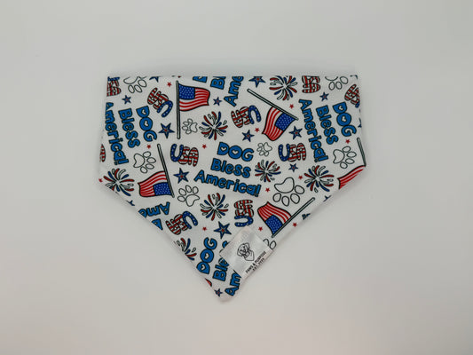Dog Bless America Cool Quickdry Bandana
