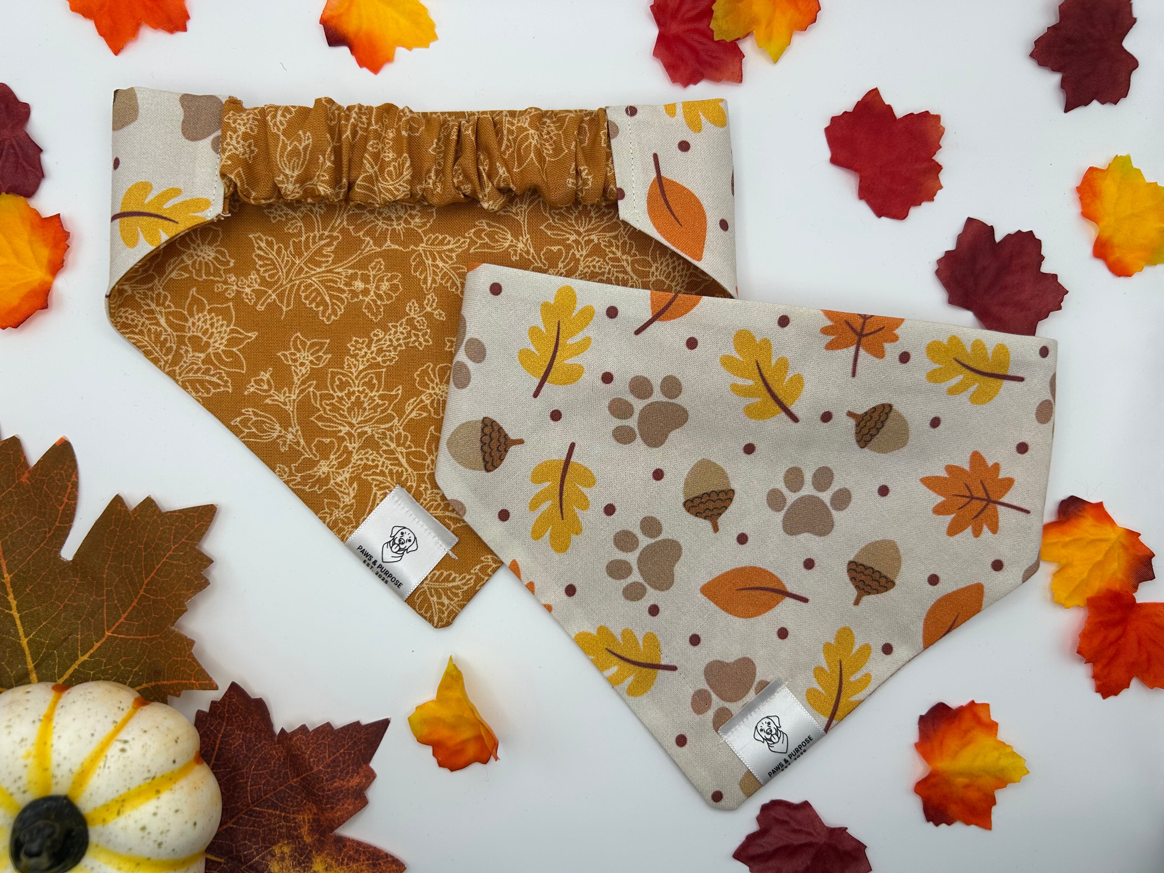 Fall Floral Bandana