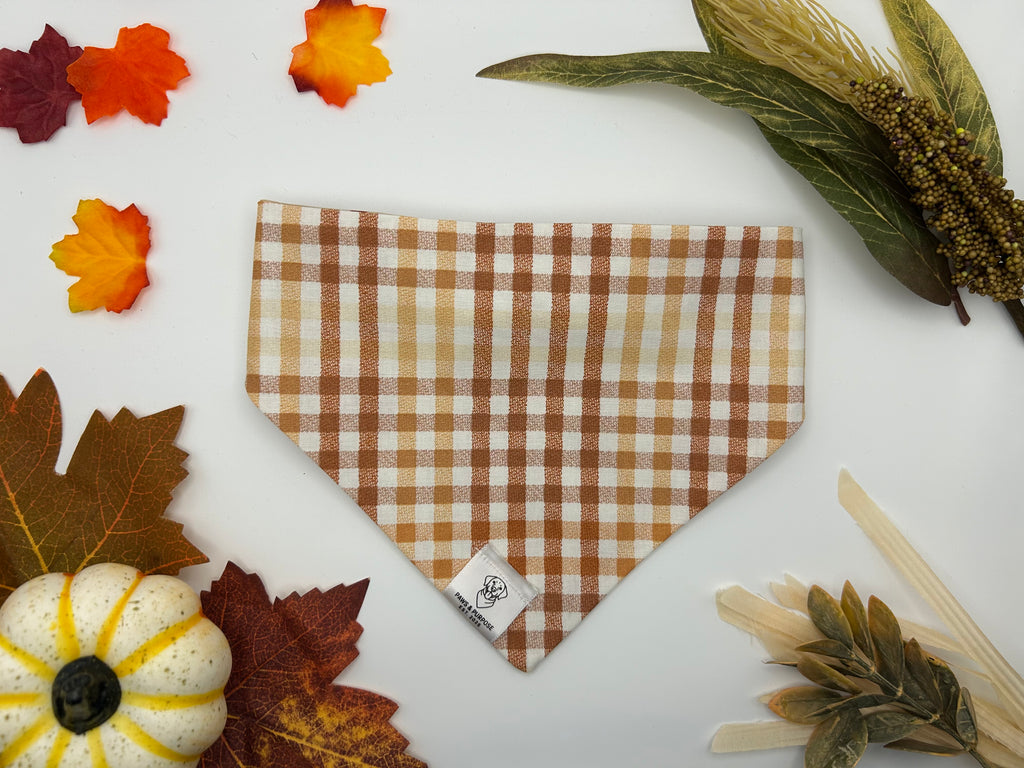 Official Turkey Taster/Gingham Bandana