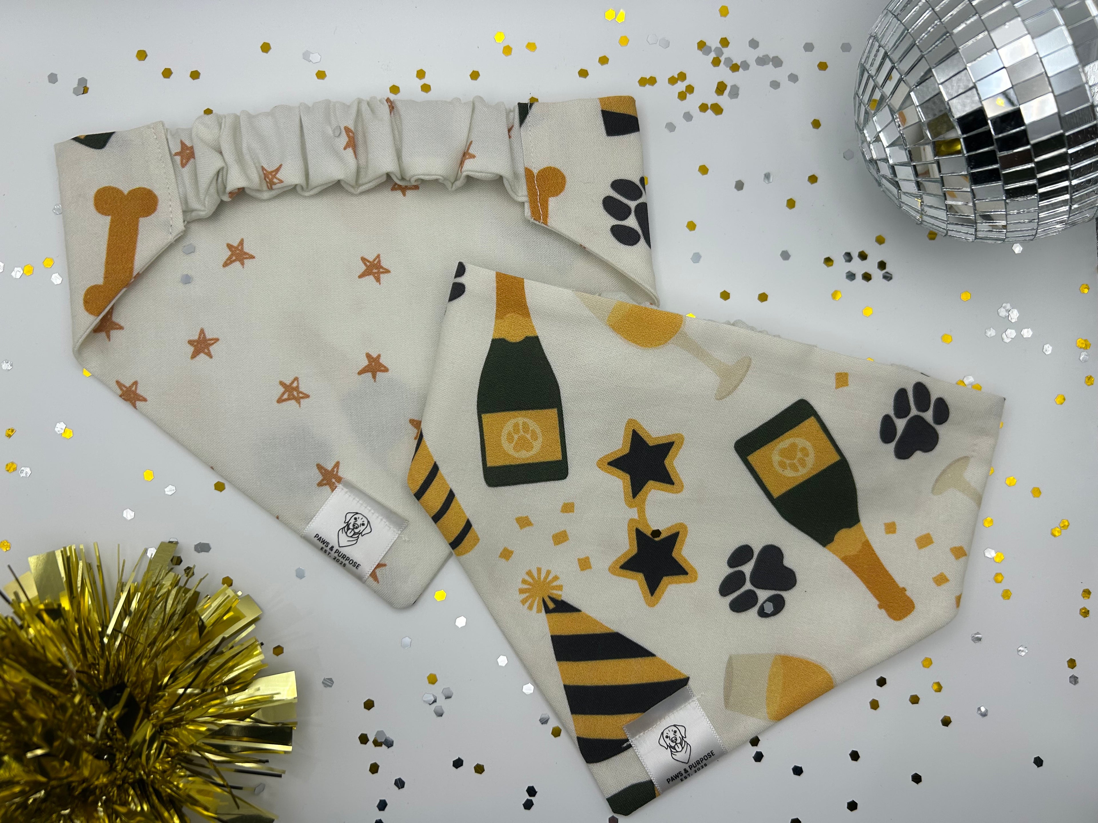 New Year's Celebration Bandana