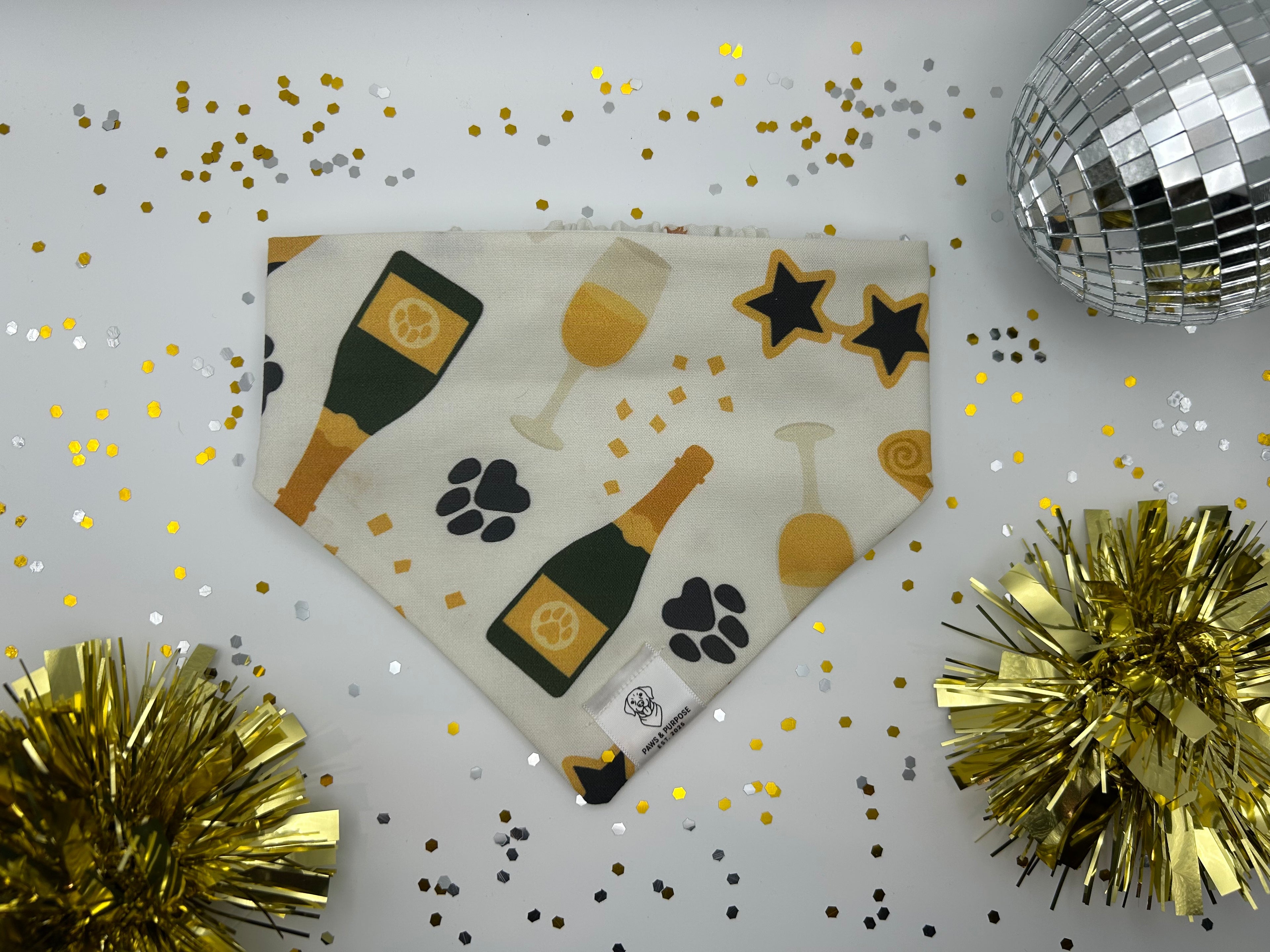 New Year's Celebration Bandana