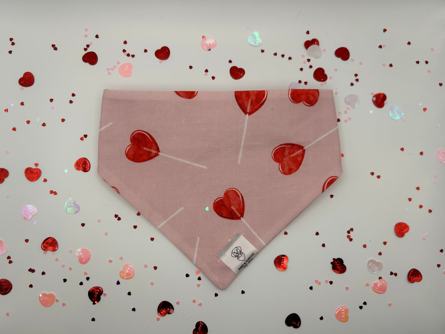 Heart Lollipop Bandana