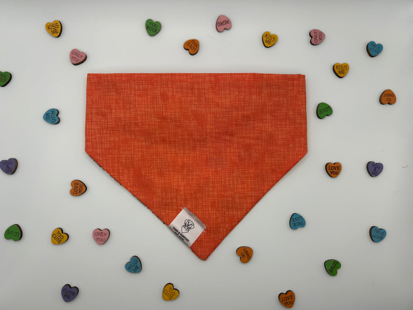 Conversation Hearts Bandana